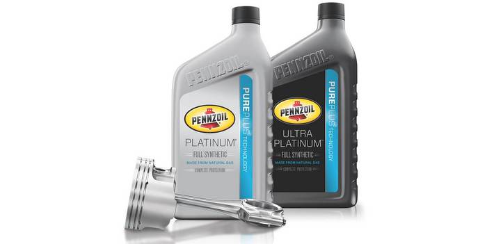 Pennzoil with piston