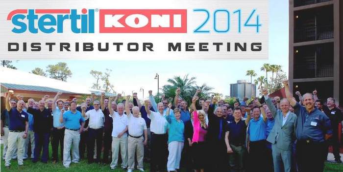Record sales of lifts at Stertil-Koni USA distributor meeting 2014