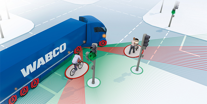 WABCO safety systems pedestrians