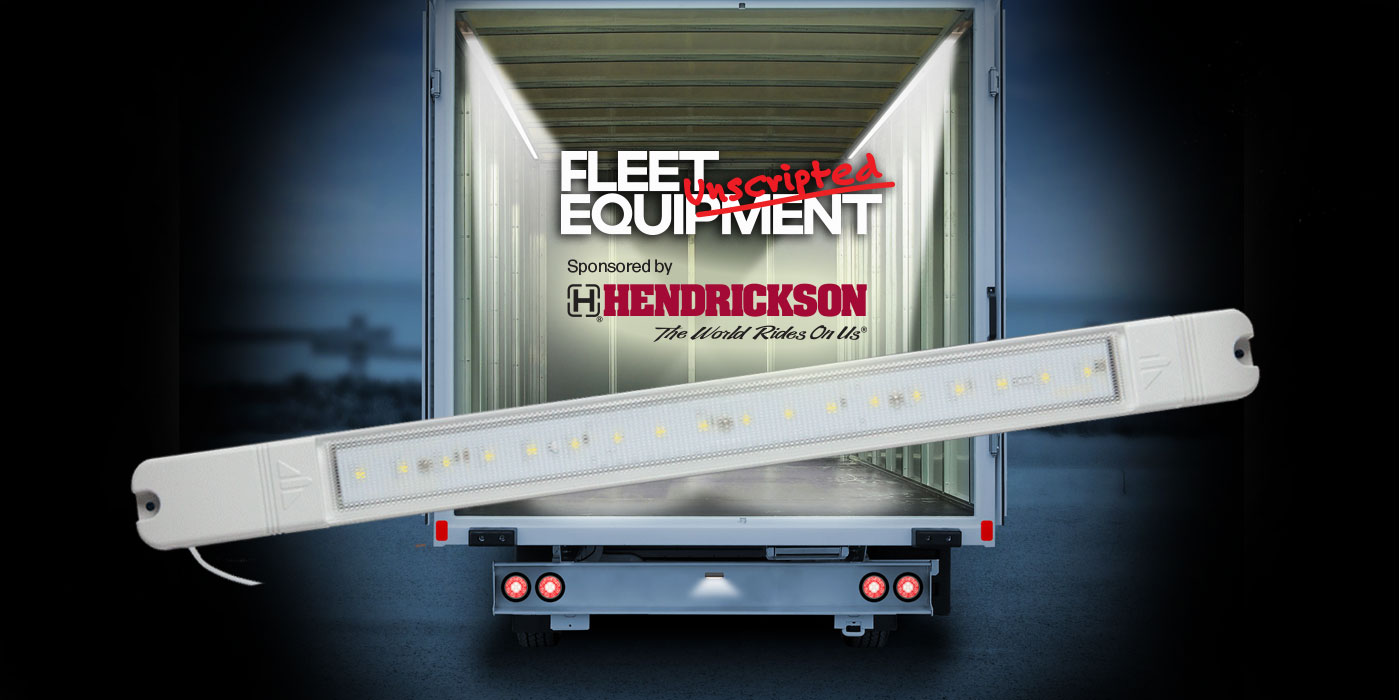 Interior truck trailer lighting safety
