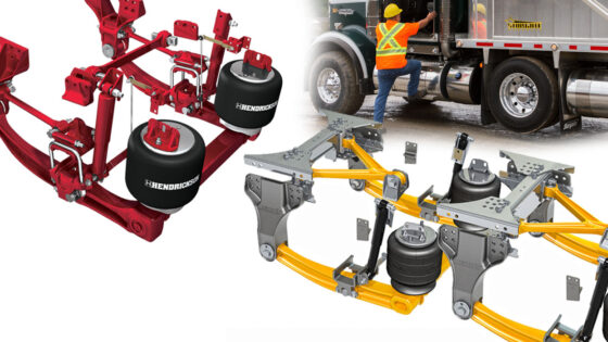vocational truck suspension driver comfort
