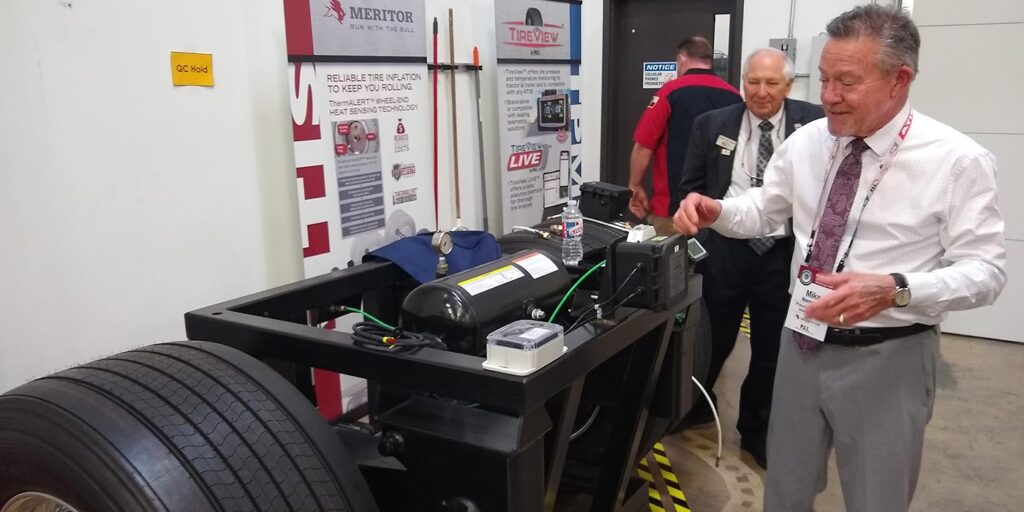 Meritor Tire Inflation System Demo