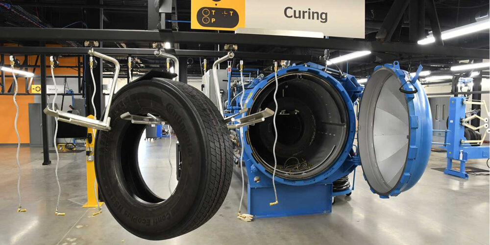 Continental-Tire-retread-curing-station