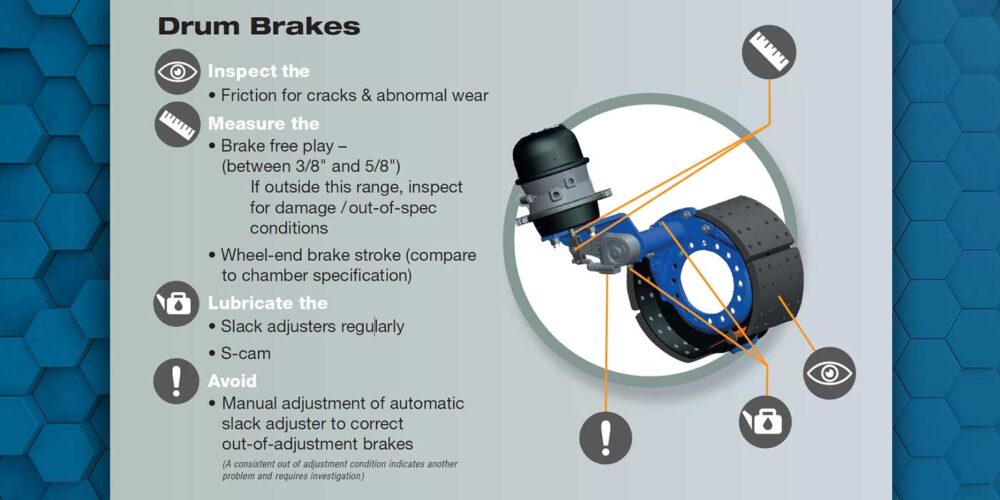 Bendix-drum-brake-inspection-points